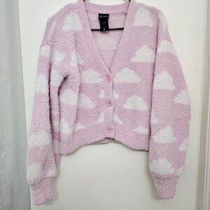 Sweet Society Cloud Pouder Pink Women's Sweater Size M